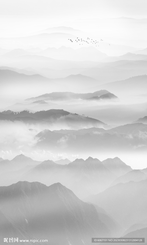 新中式山水画