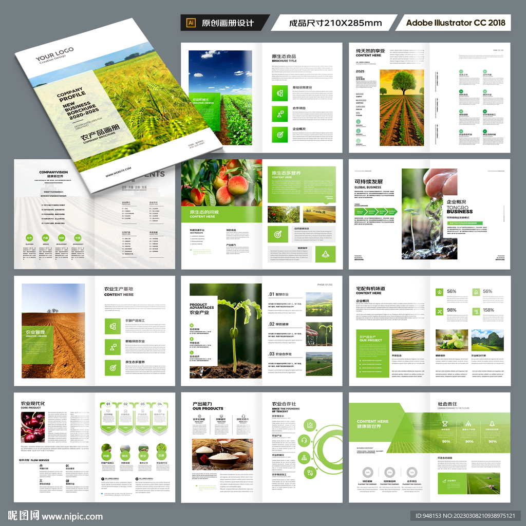 农业科技画册