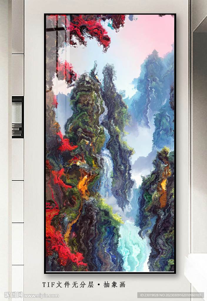 油画现代装饰画