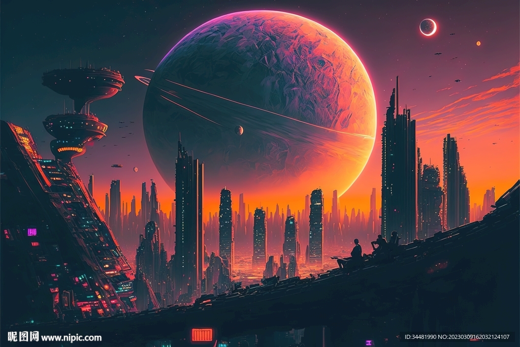 未来外星城市