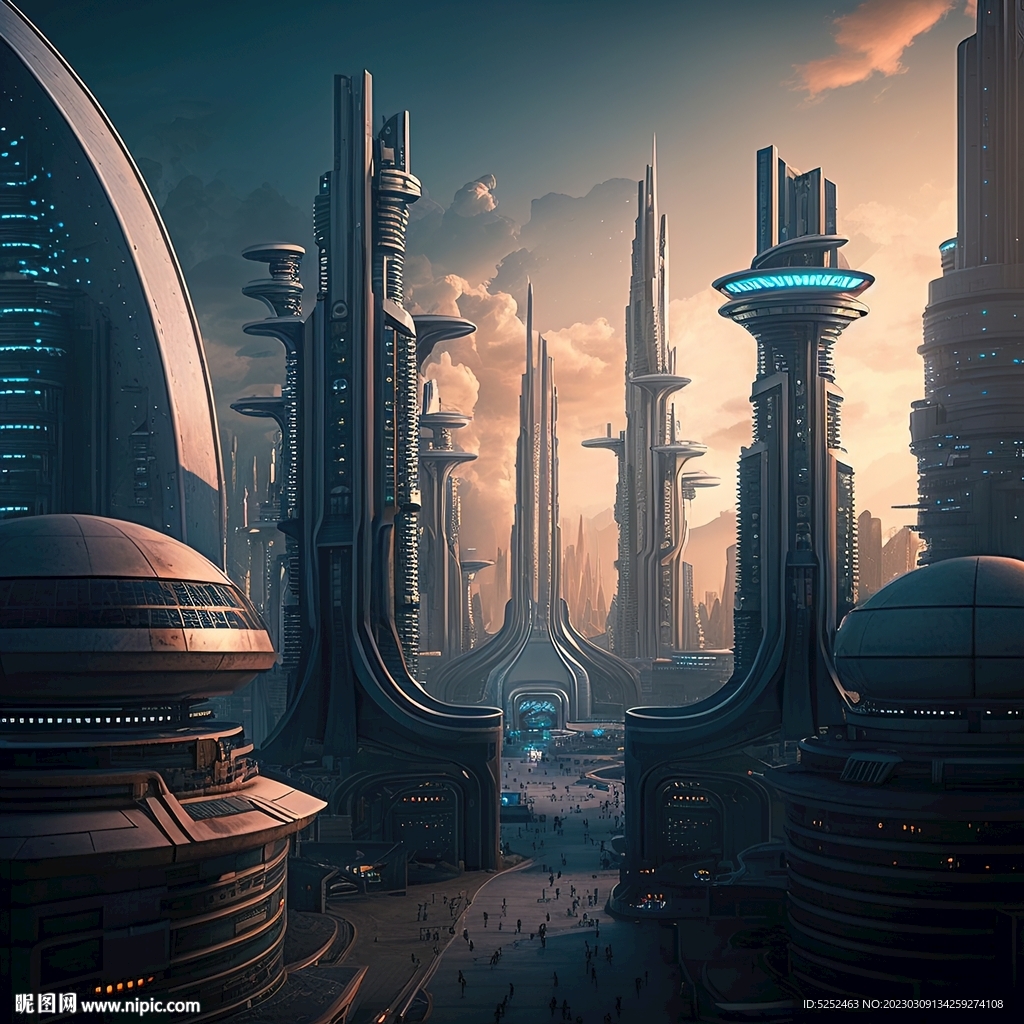 智慧城市效果图