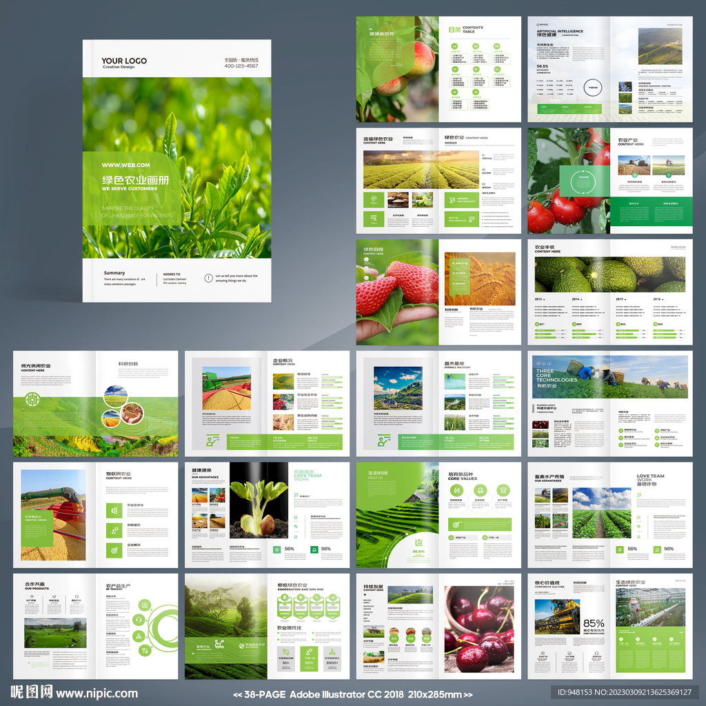 绿色农业画册
