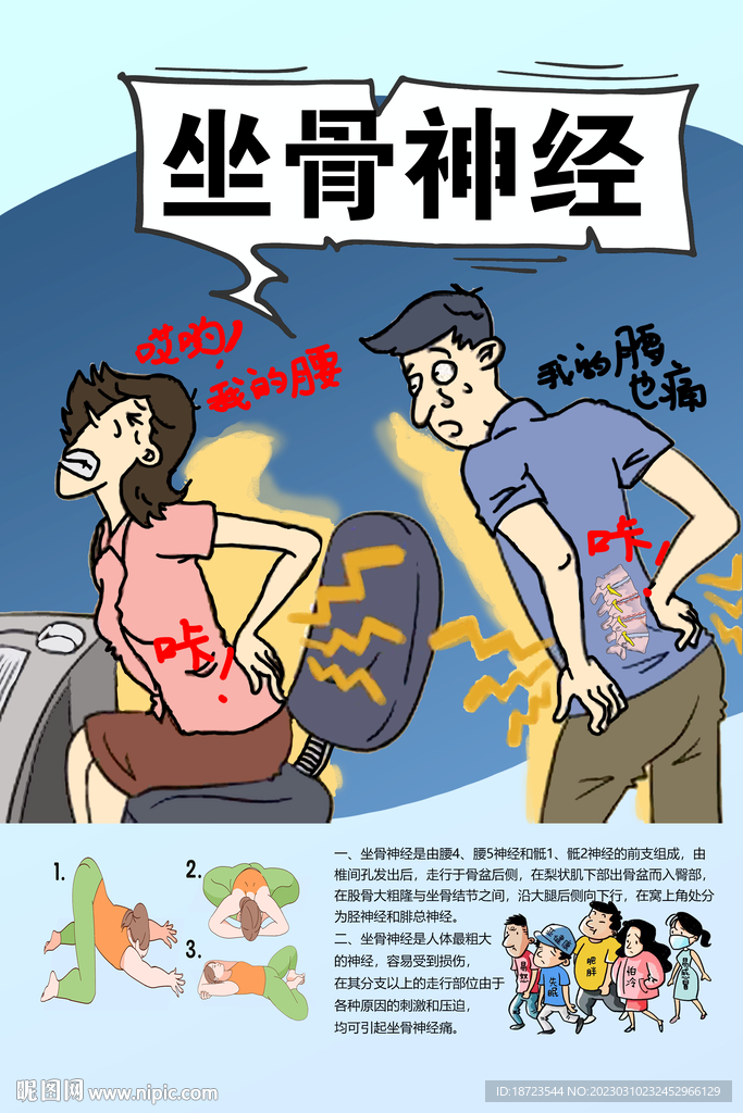 坐骨神 腰椎间盘突出