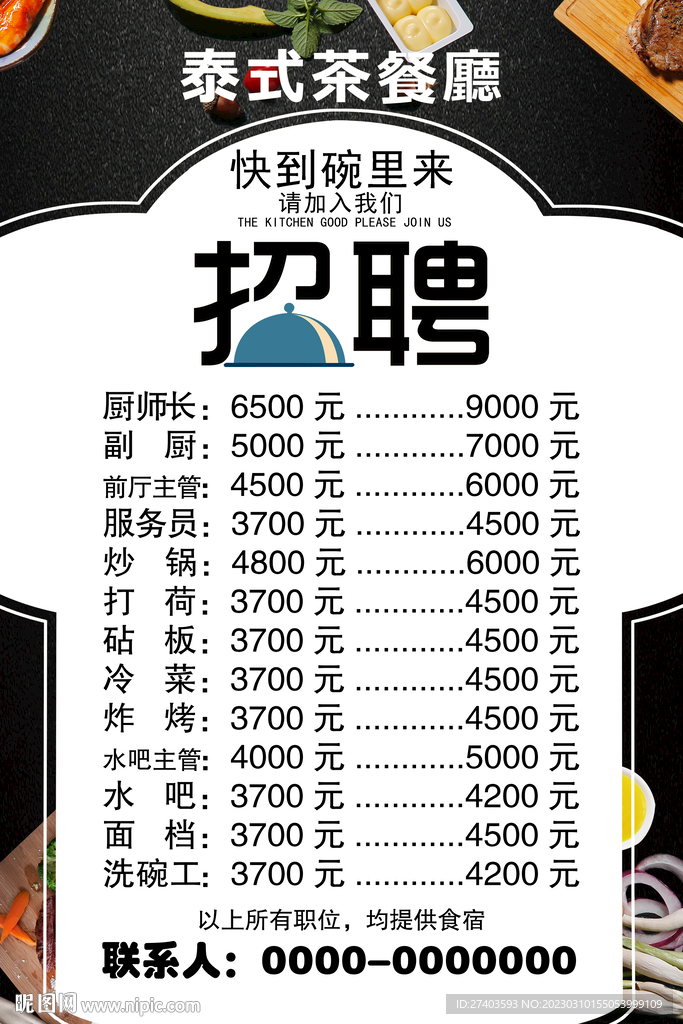 招聘海报