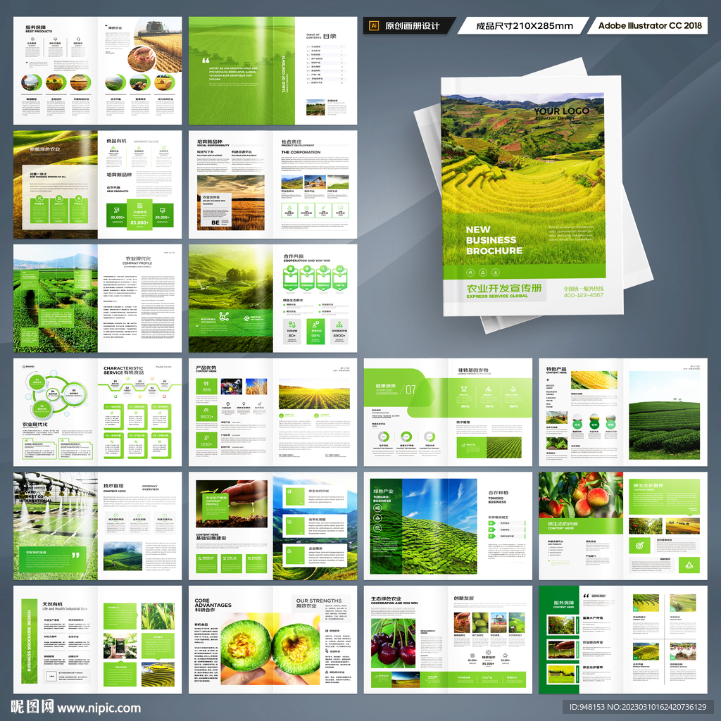 农产品画册