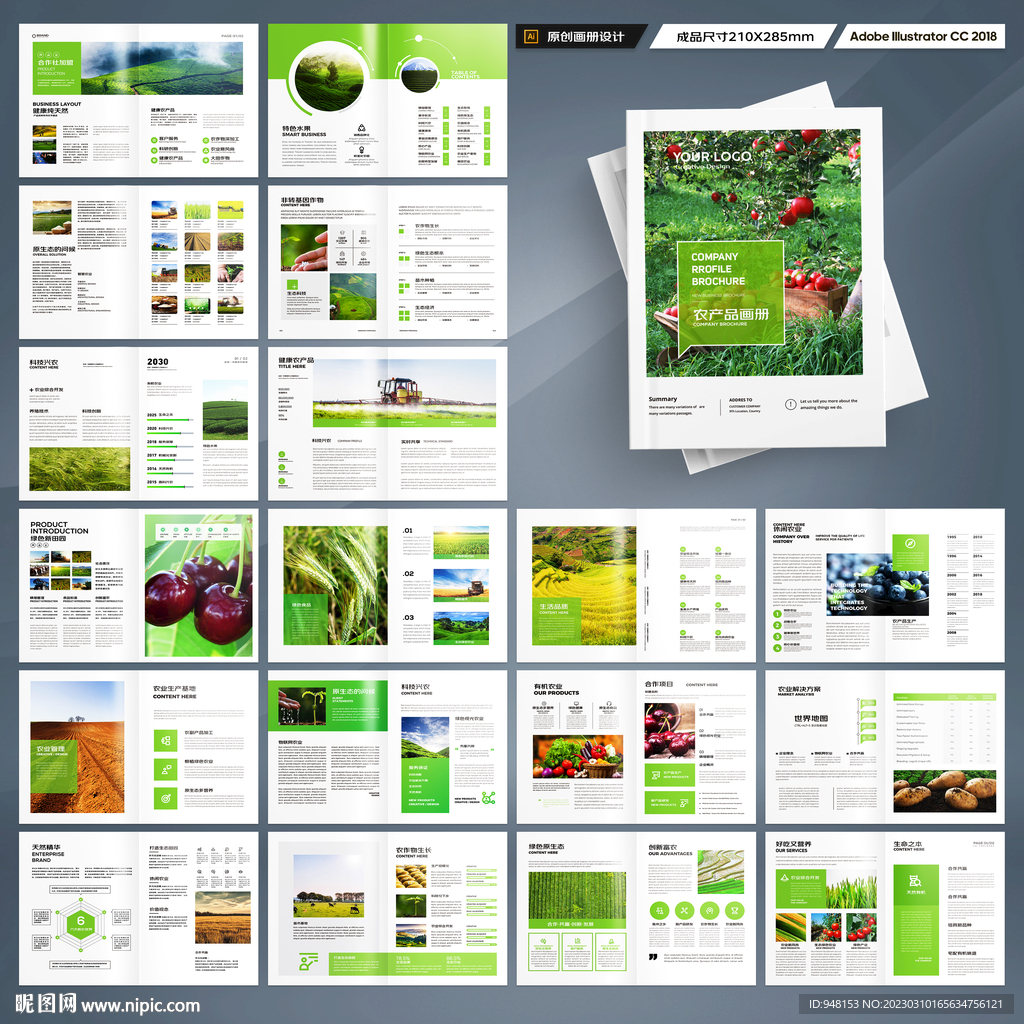 农业宣传册