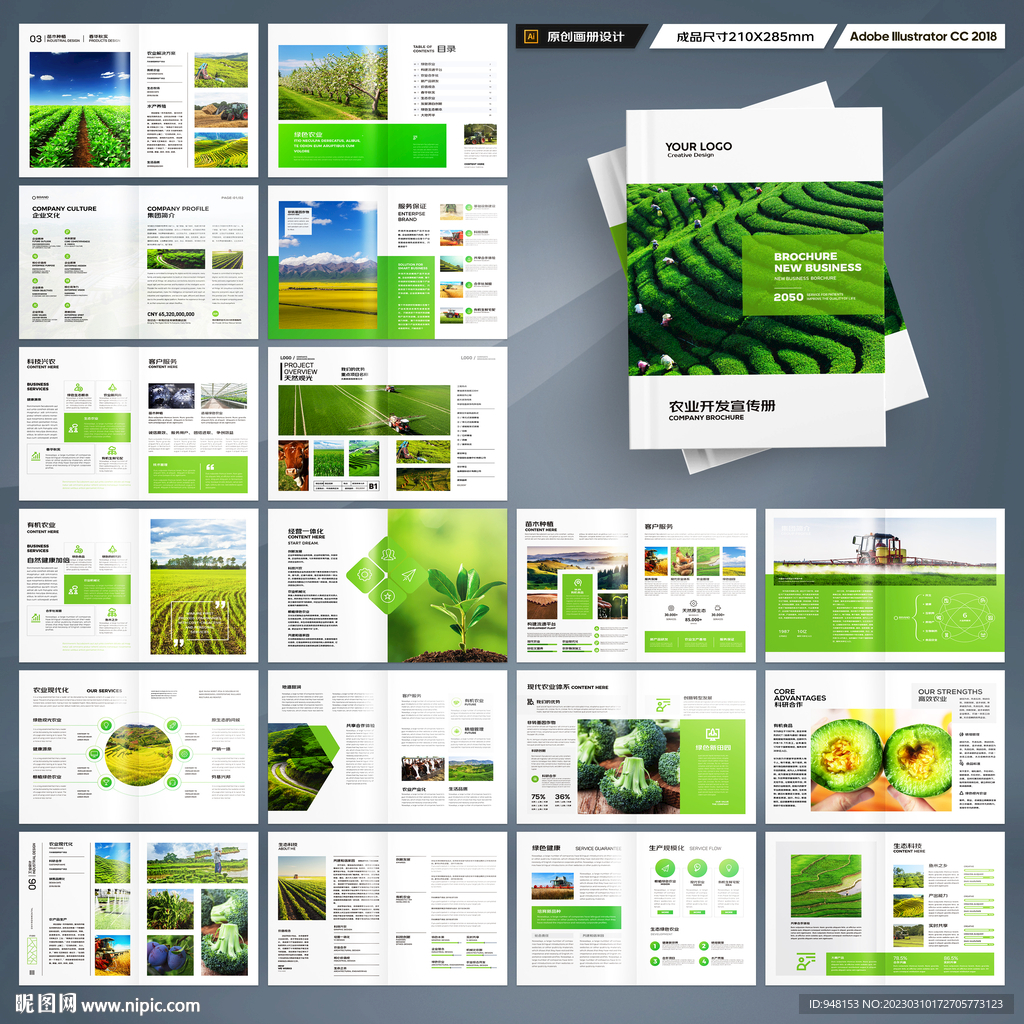 农产品画册