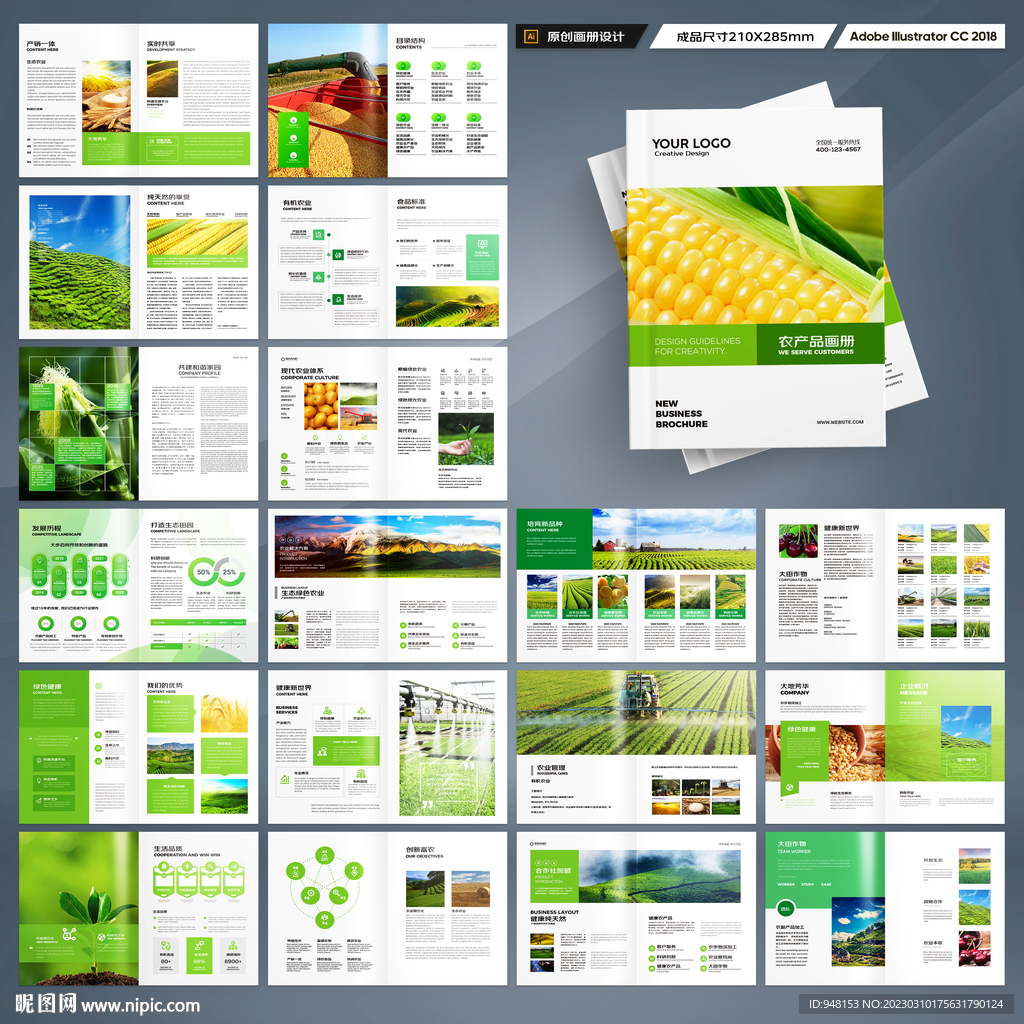 农产品画册