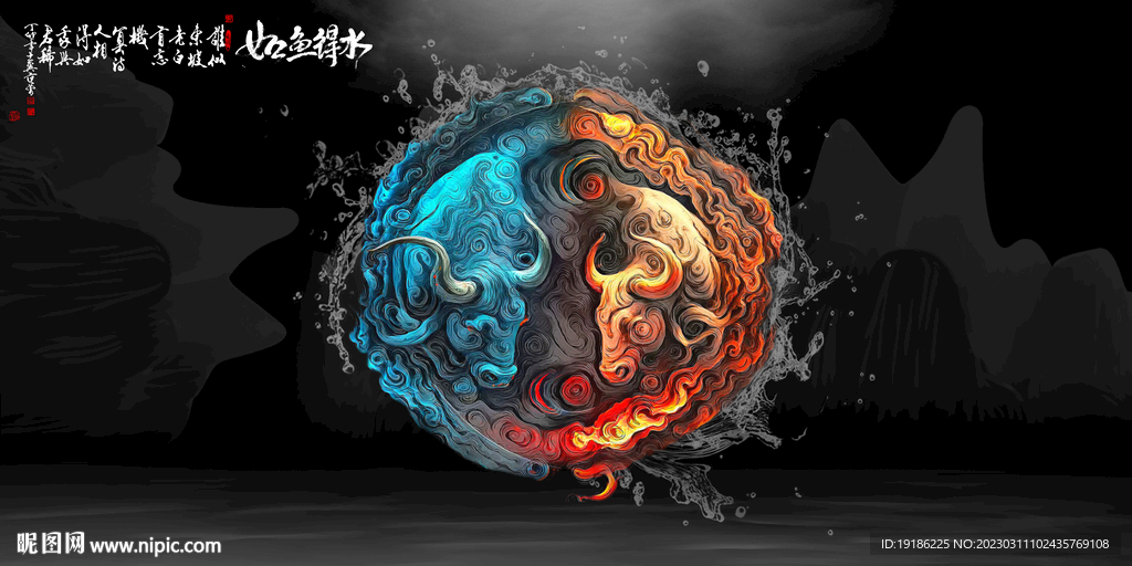 鱼缸背景