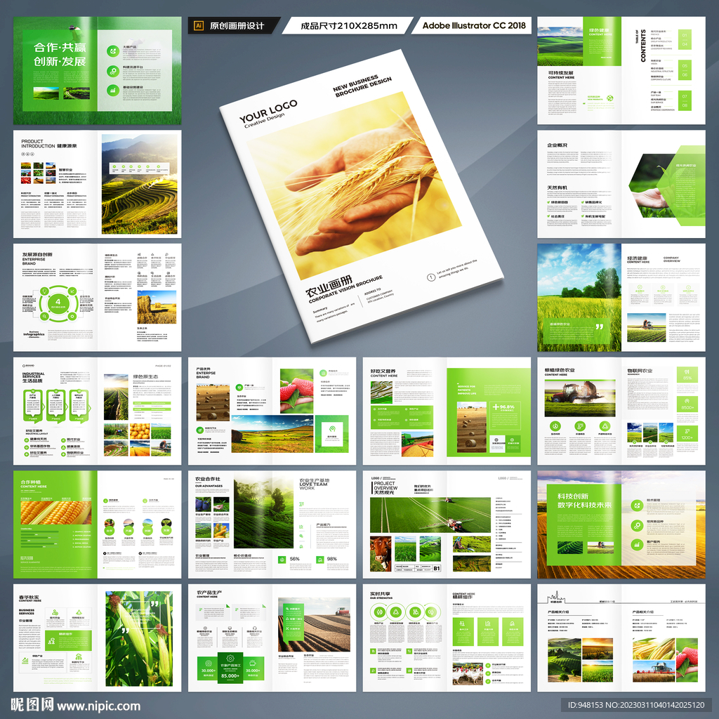 绿色农业画册