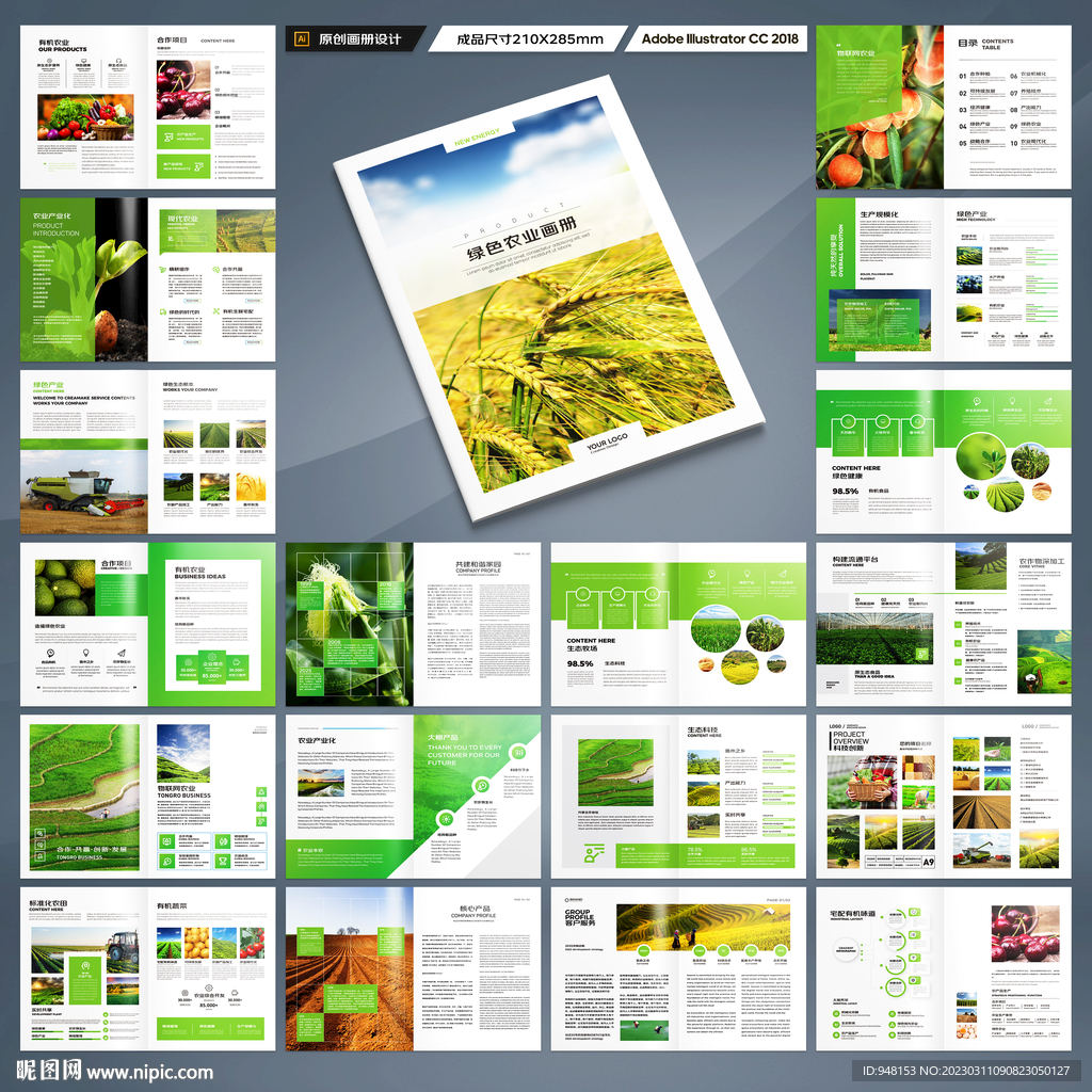 农业科技画册