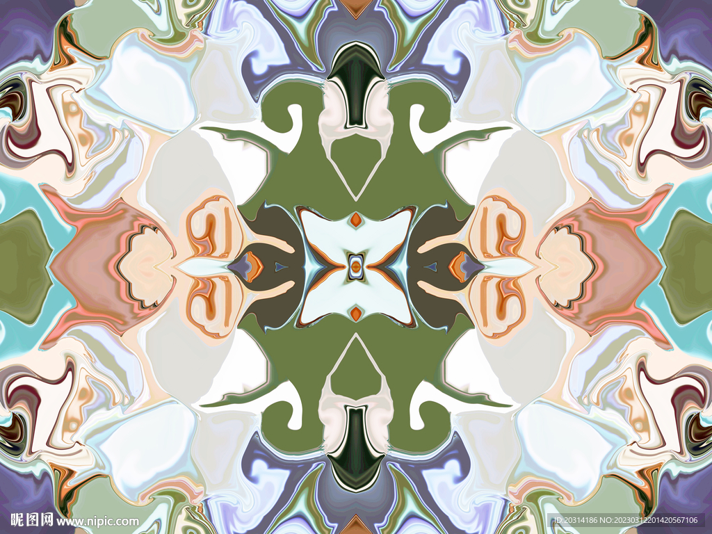 现代简约数码印花