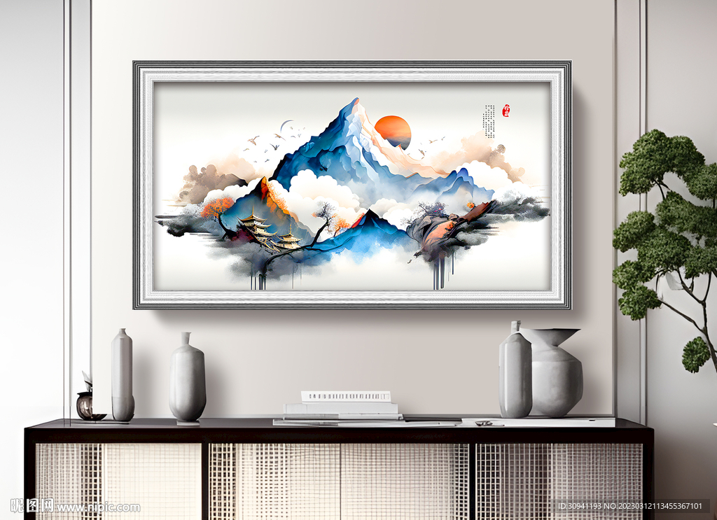 山水画