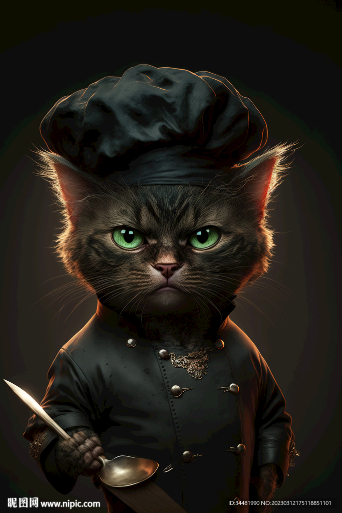 黑猫厨师