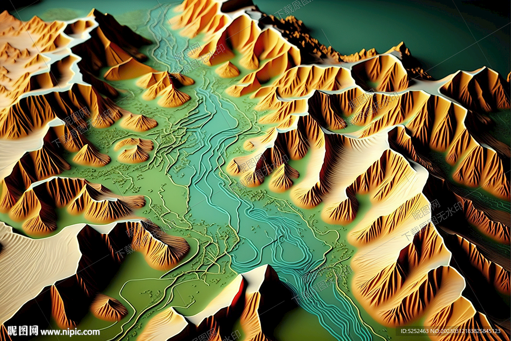 3D地形