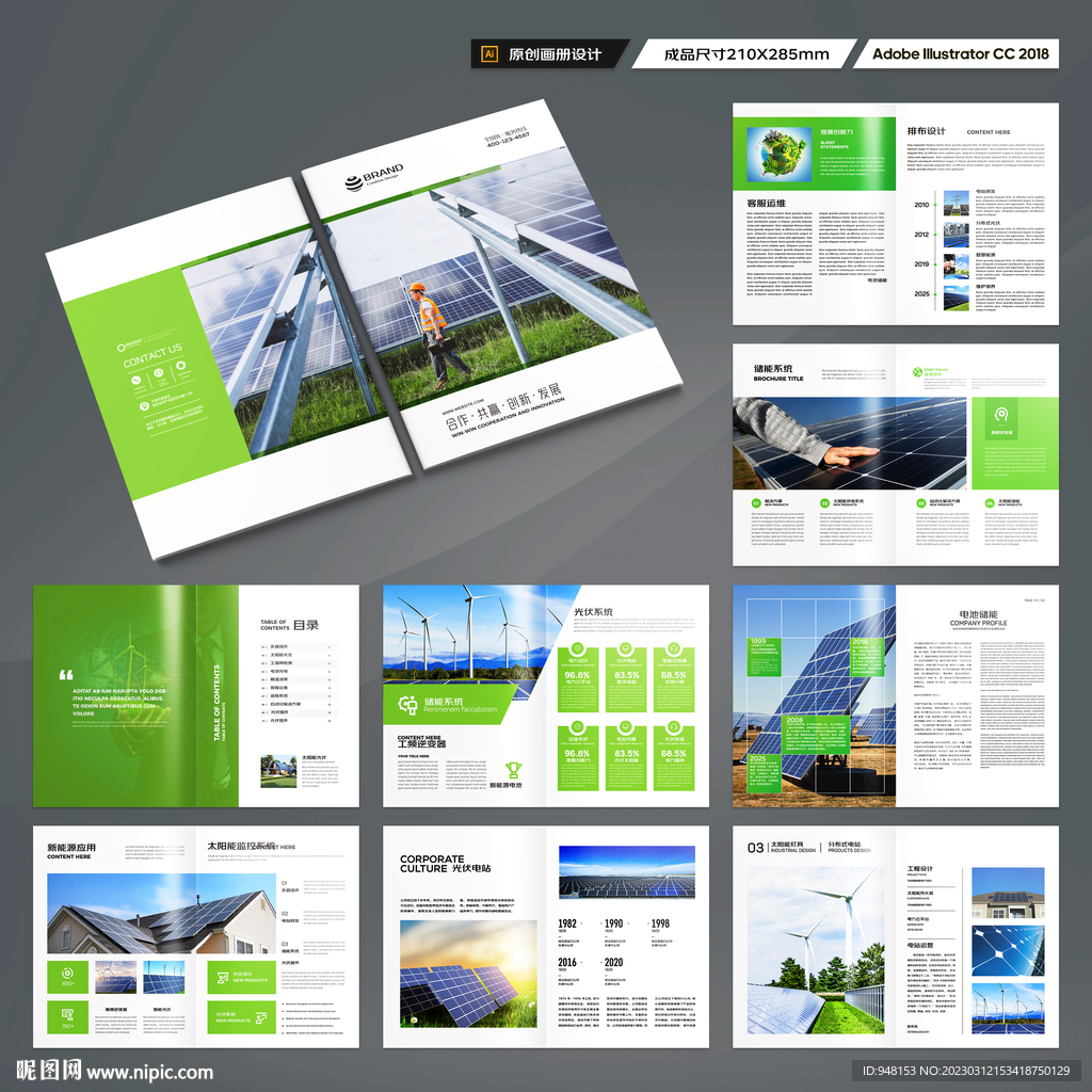 新能源宣传册