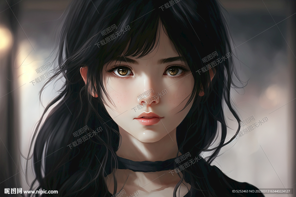 动漫女孩