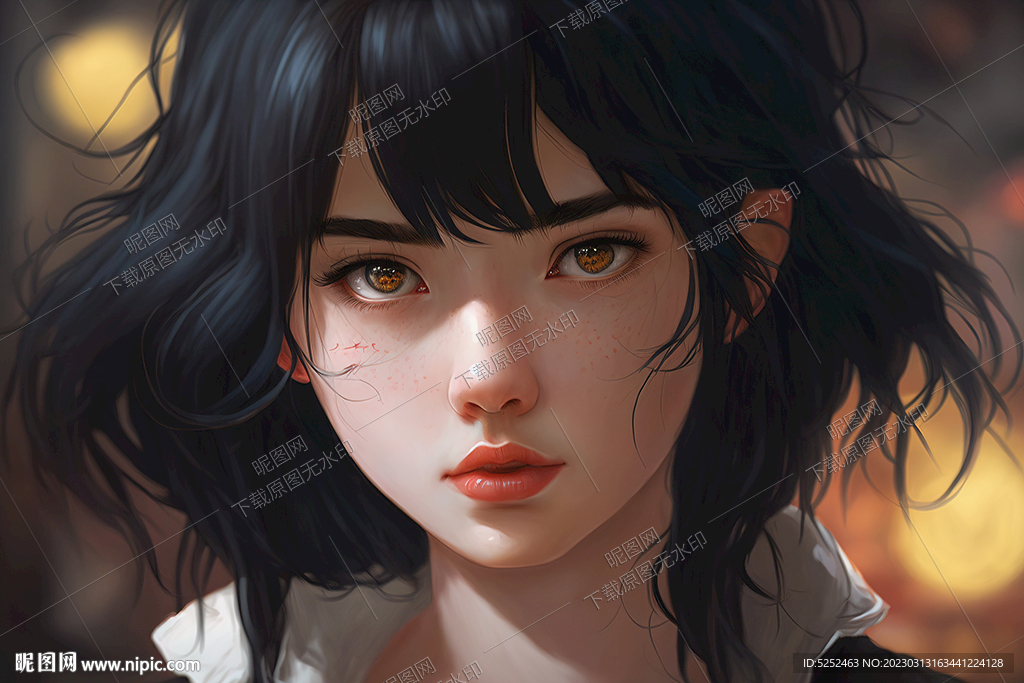 二次元美女
