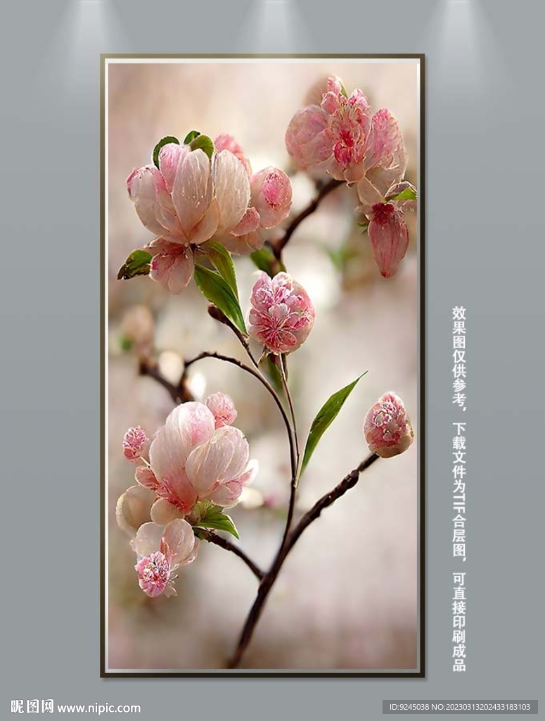 手绘古典欧式静物花玄关装饰画