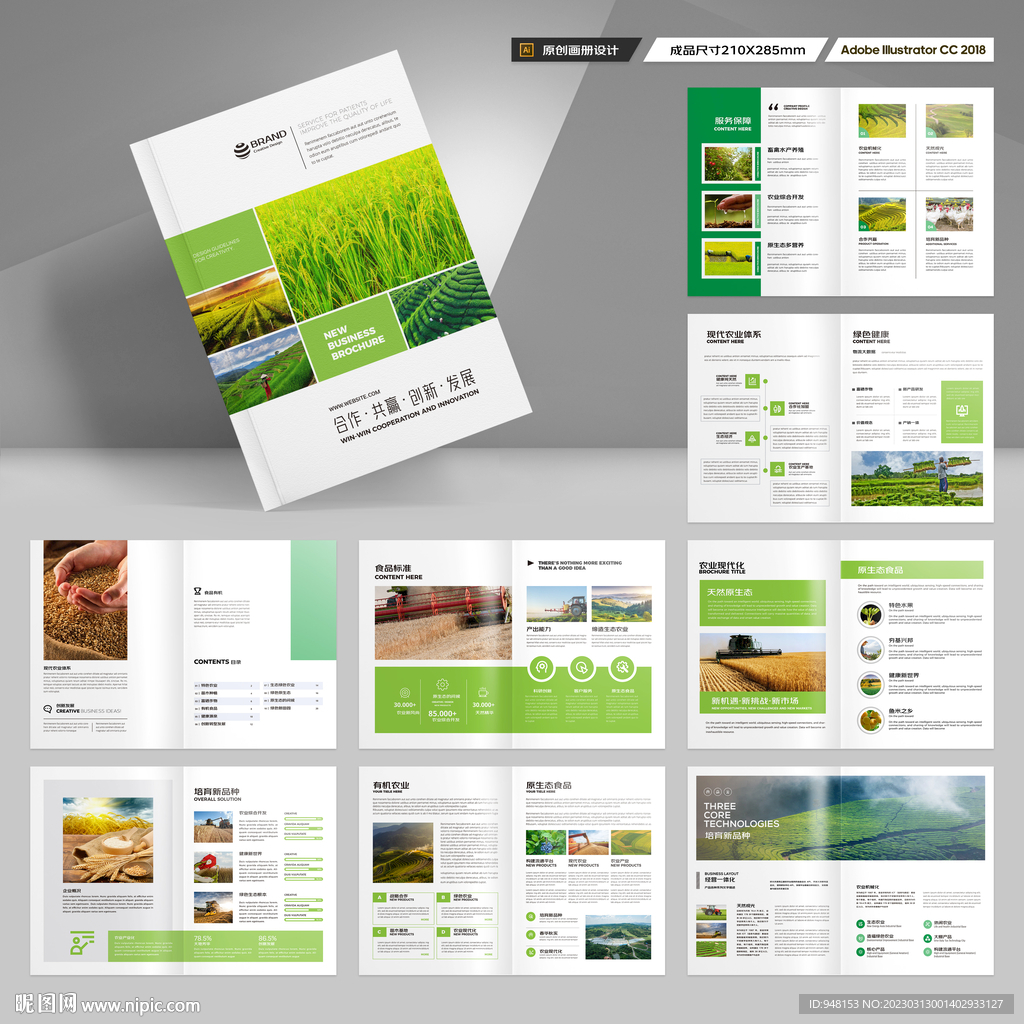 农产品画册