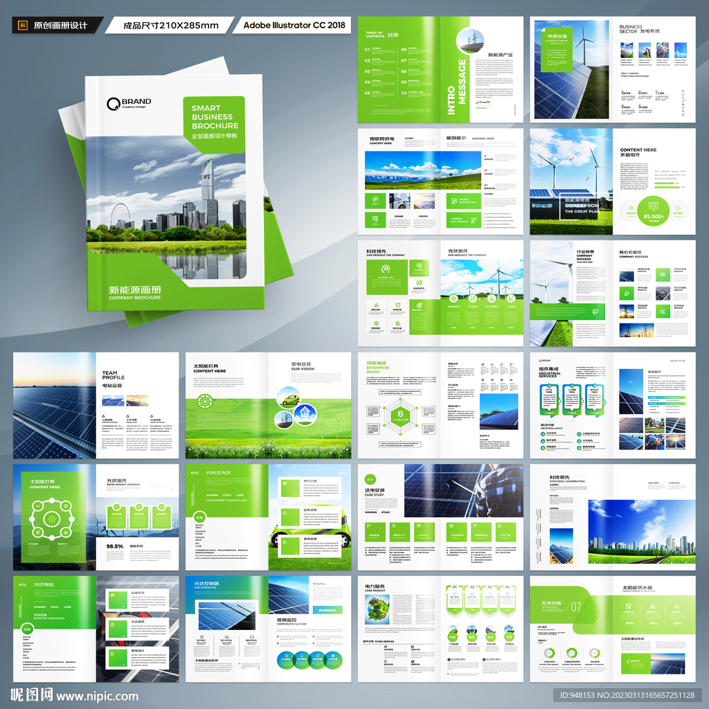 新能源宣传册
