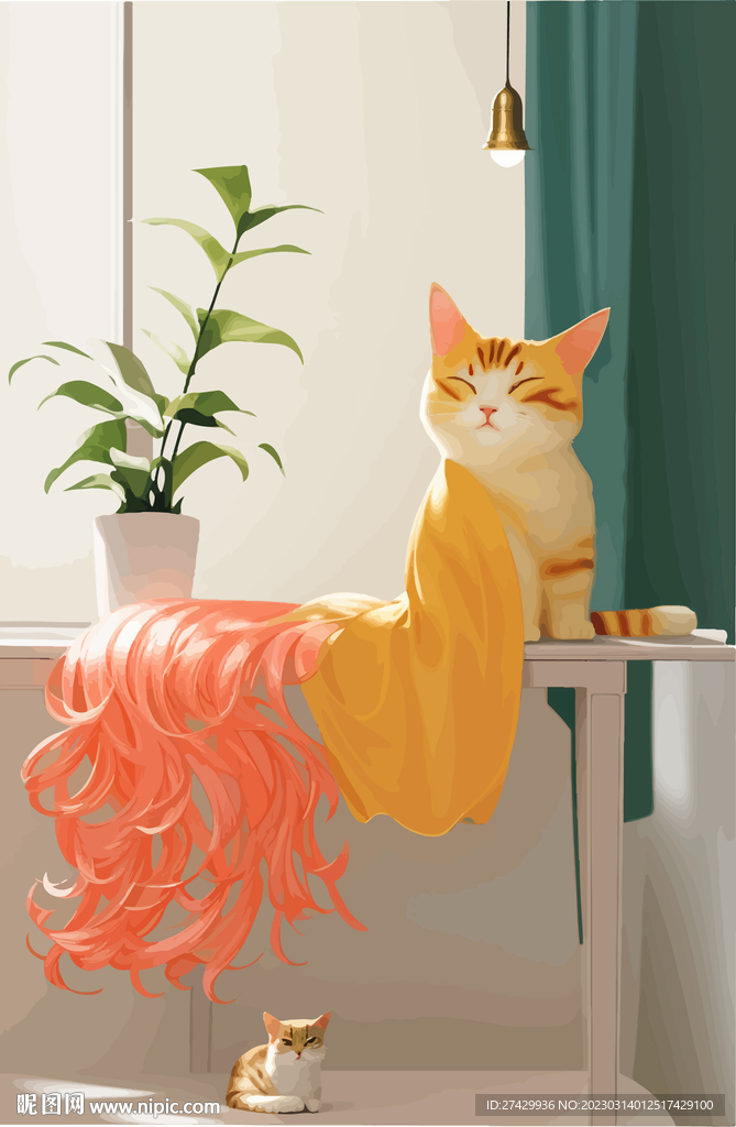 猫卡通