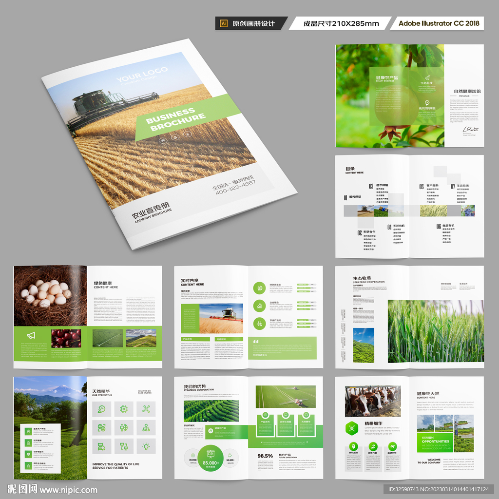 农产品画册