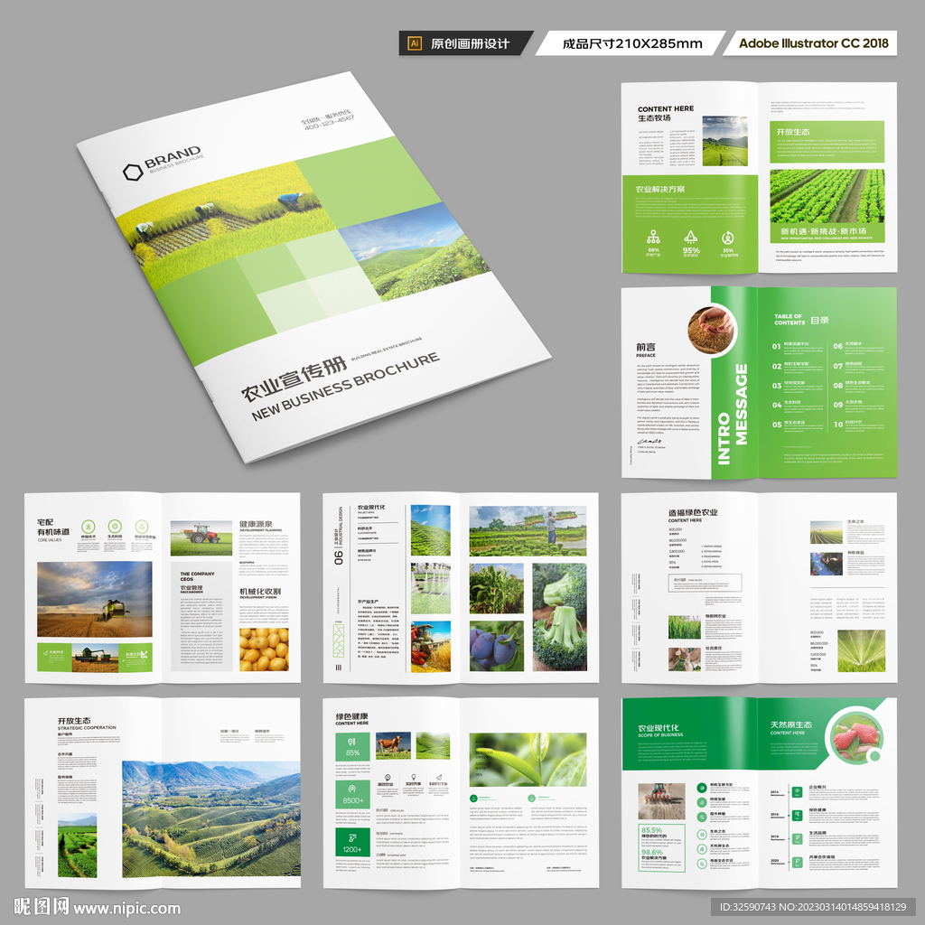 农产品画册