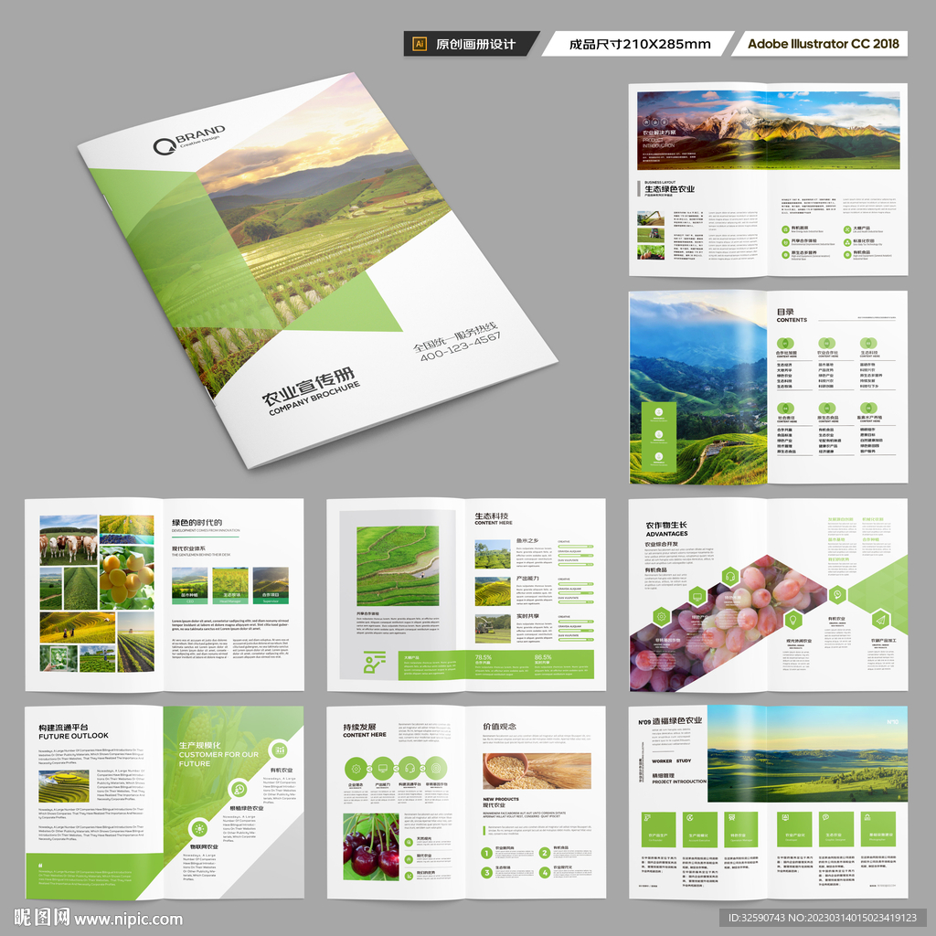 农业宣传册