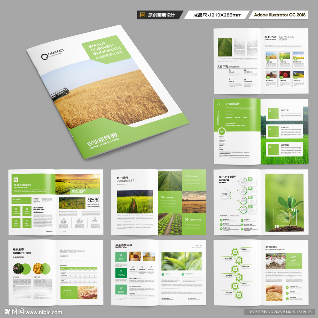 农业宣传册