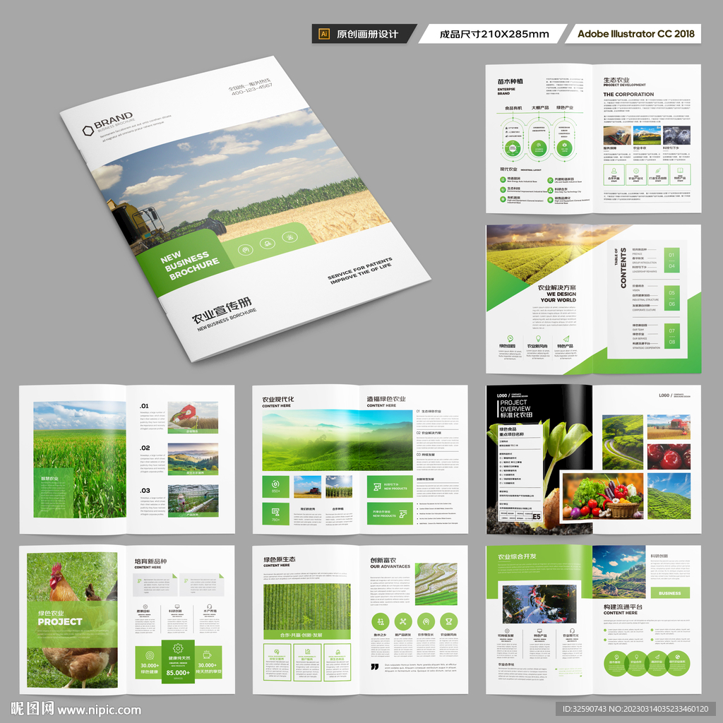 农业宣传册