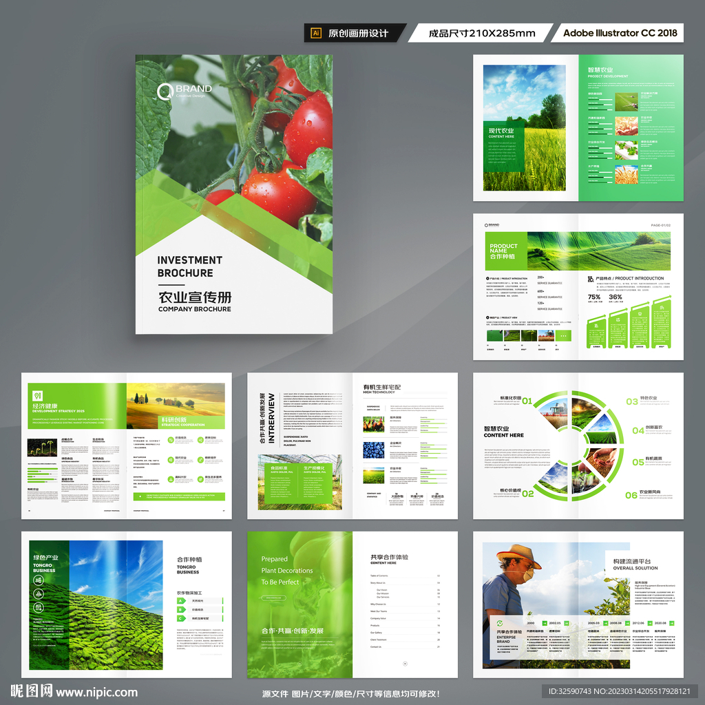 绿色农业画册