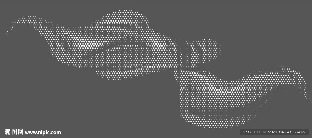 圆点激光镂空曲线