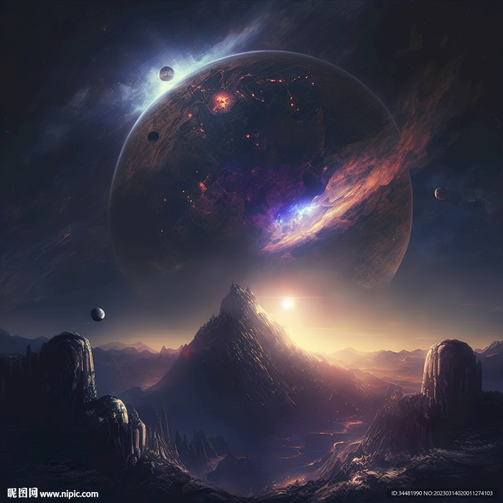 魔幻背景