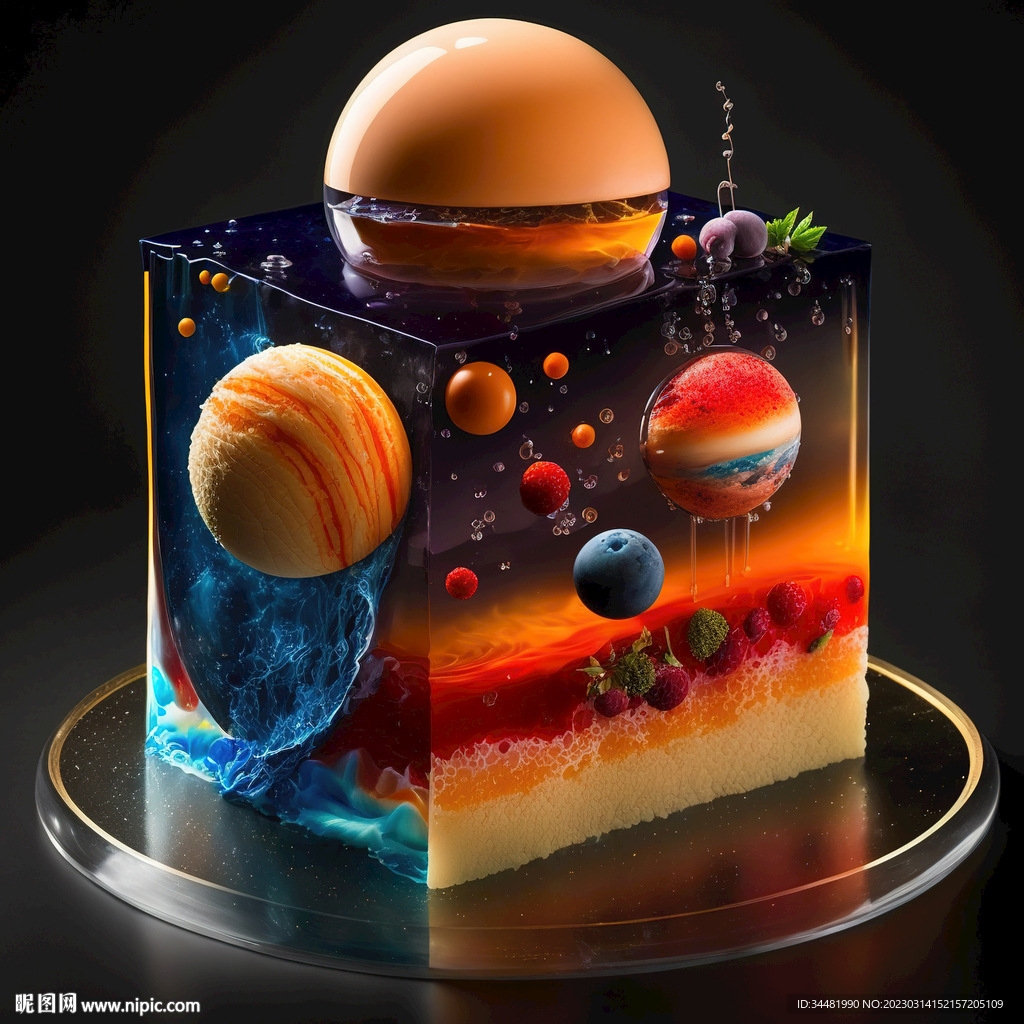 星球蛋糕