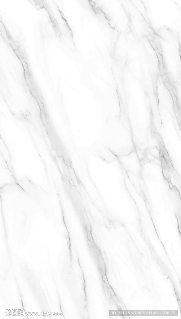 鱼肚白 黑白根大理石纹理 岩板