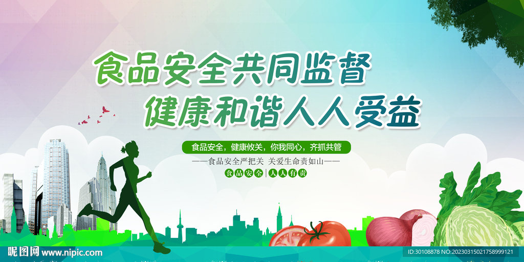 食品安全展板