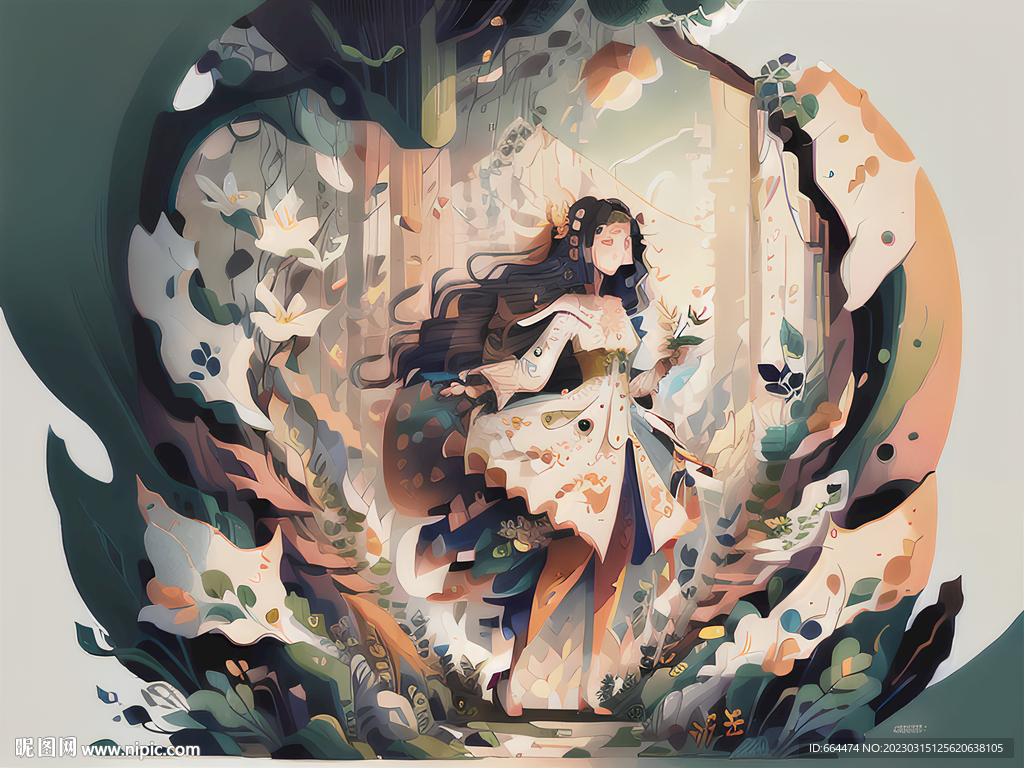 插画背景