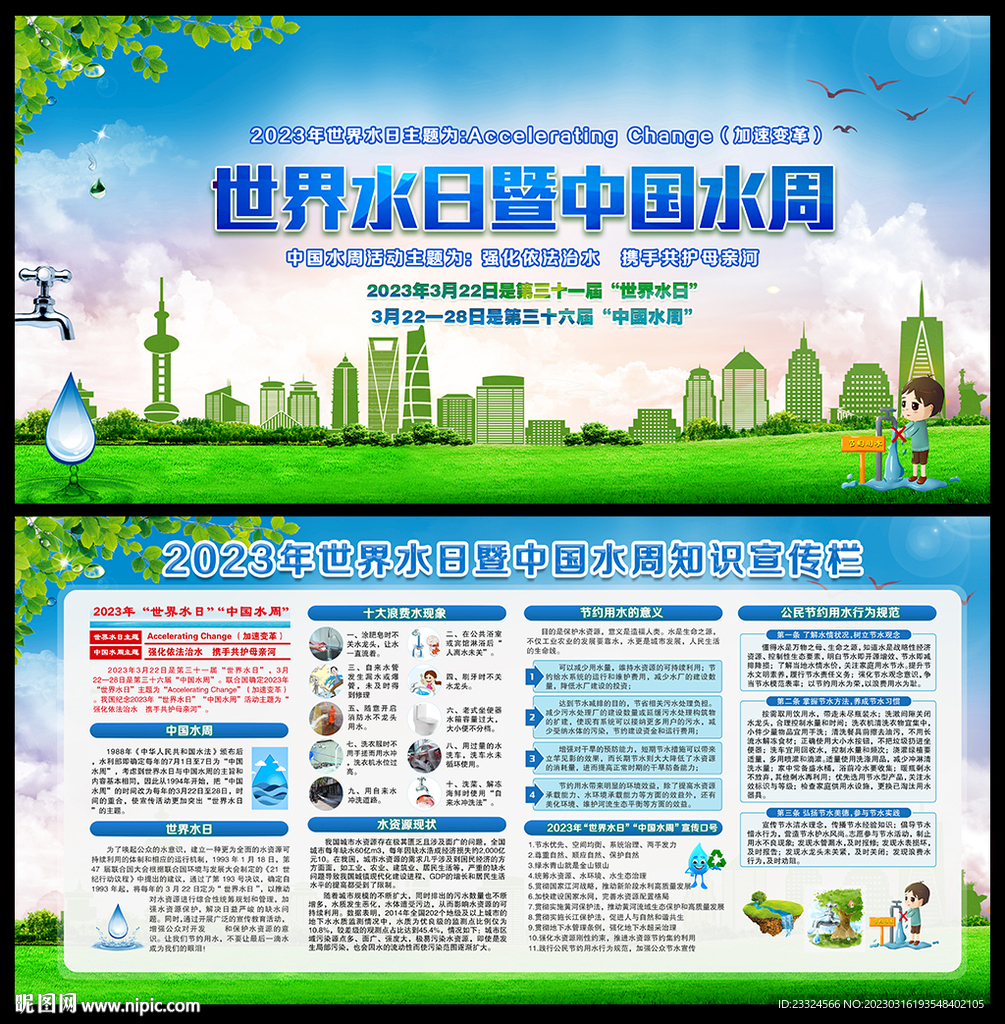 2023中国水周展板