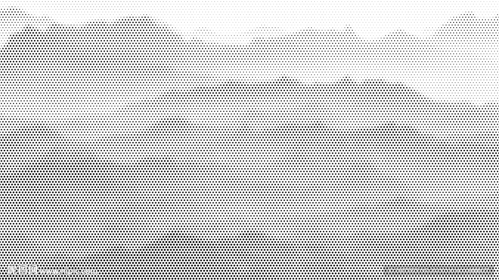 点状山