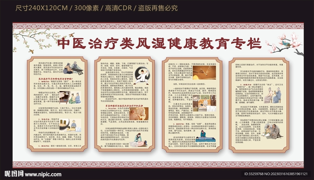中医治疗类风湿健康教育专栏