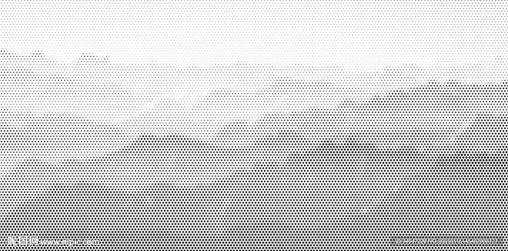 圆点激光镂空山水画