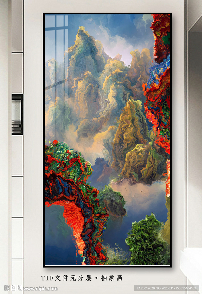 抽象装饰画油画