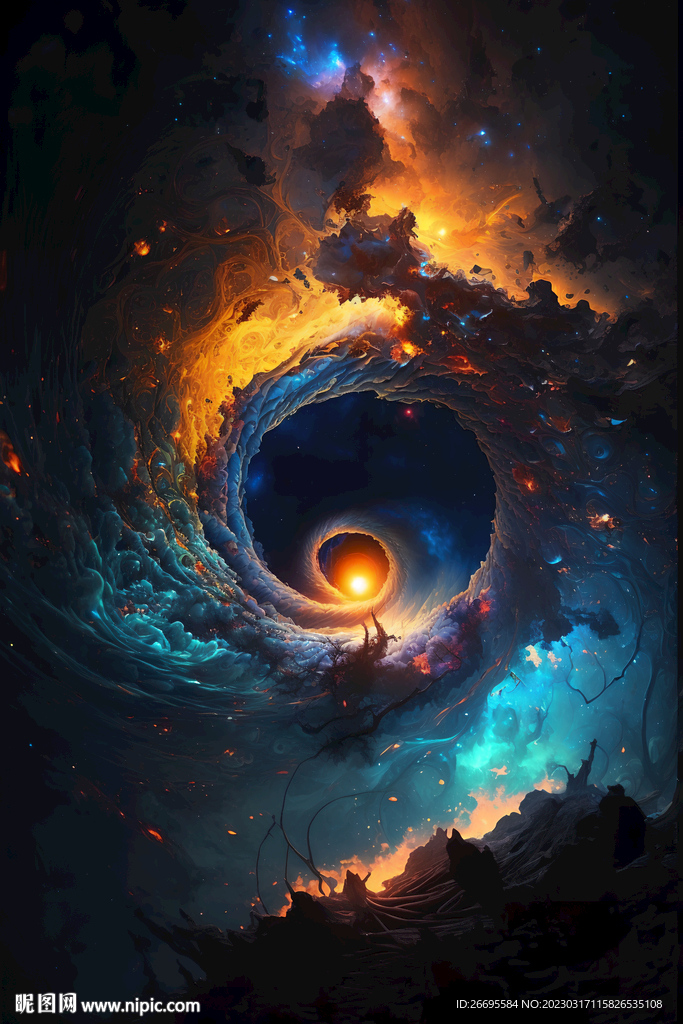 宇宙星空漩涡