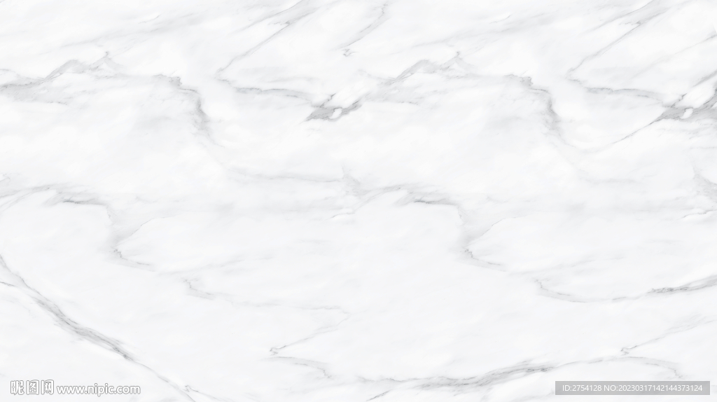 鱼肚白 黑白根大理石纹理 岩板