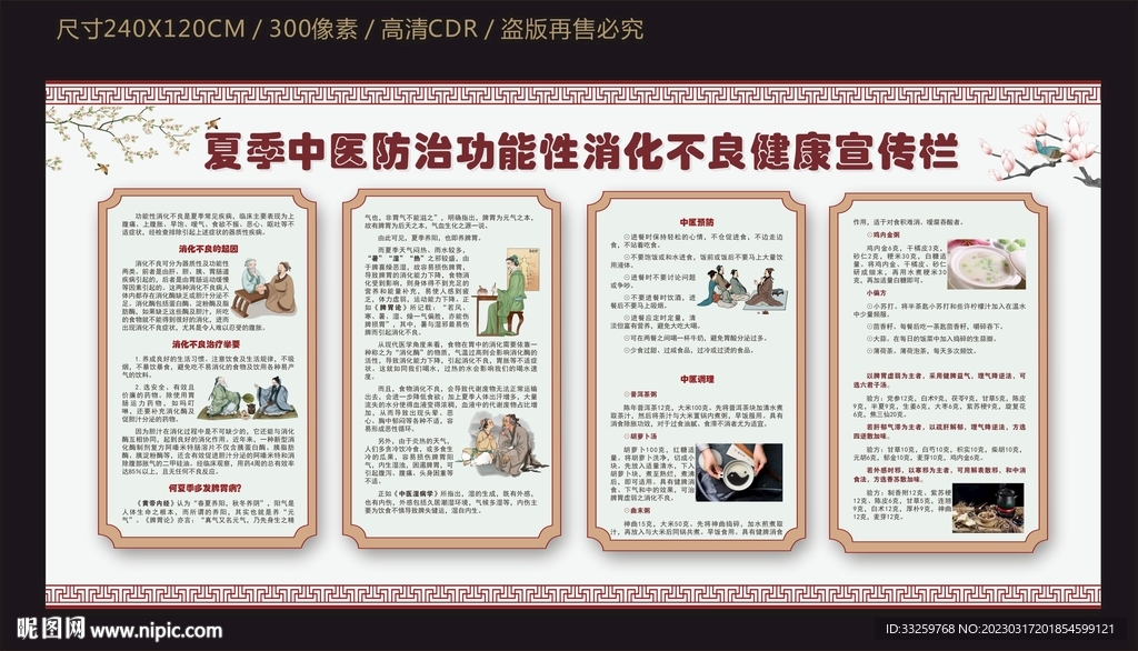 夏季中医防治功能性消化不良宣传