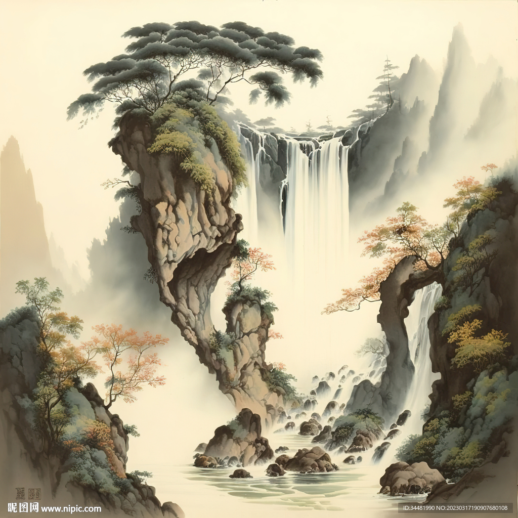 山水画