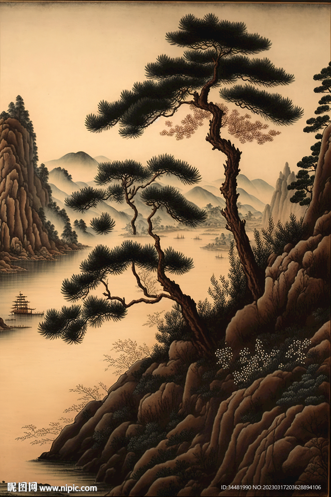 中国山水画