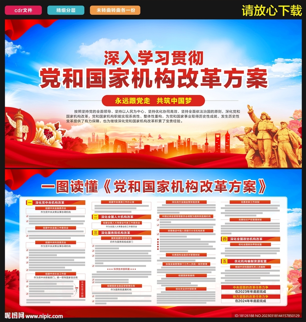 党和国家机构改革方案