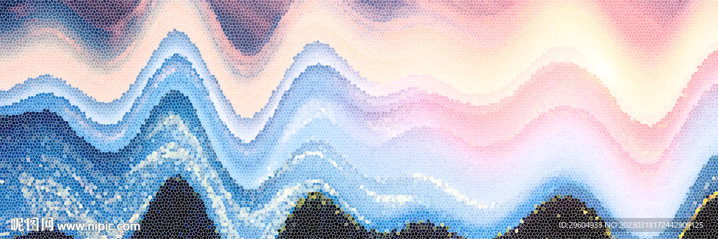 大气 新无框晶瓷画 TIF合层